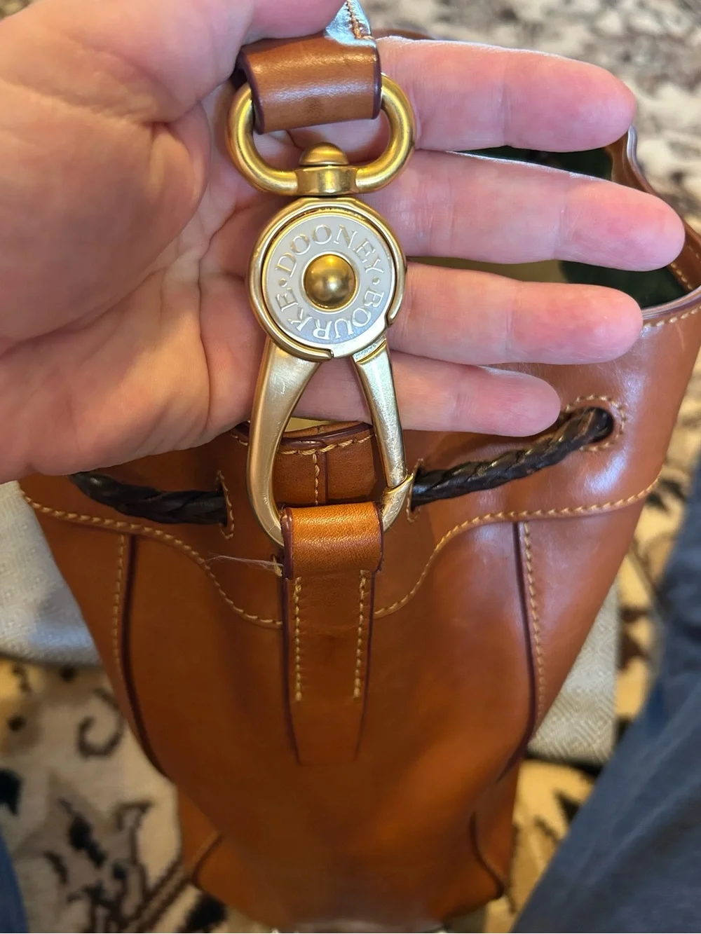 Dooney and Bourke Florentine Hattie in Natural